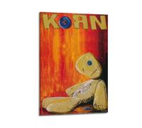 DFMY KORN 1994-2Wall Art Canvas Poster Music Albums And Movies Decorative Painting for Living Bed Room 08x12inch(20x30cm) Frame-style