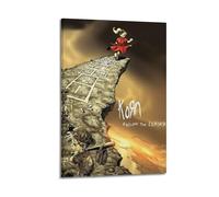 DFMY Korn Follow The LeaderWall Art Canvas Poster Music Albums And Movies Decorative Painting for Living Bed Room 12x18inch(30x45cm) Frame-style