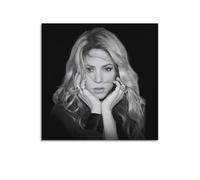 DFMY Shakira Song Music Album Personal PosterPoster Wall Art Canvas Aesthetic Music And Movie Decoration Living Room Bedroom 16x16inch(40x40cm) Unframe-style