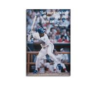 DFMY Sports Star Bo Jackson Cool PosterWall Art Canvas Poster Music Albums And Movies Decorative Painting for Living Bed Room 08x12inch(20x30cm) Unframe-style