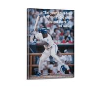 DFMY Sports Star Bo Jackson Cool PosterWall Art Canvas Poster Music Albums And Movies Decorative Painting for Living Bed Room 24x36inch(60x90cm) Frame-style