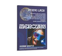 DFMY Steve Lacy Poster Gemini RightsWall Art Canvas Poster Music Albums And Movies Decorative Painting for Living Bed Room 24x36inch(60x90cm) Frame-style