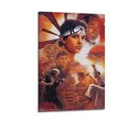 DFMY The Karate KidWall Art Canvas Poster Music Albums And Movies Decorative Painting for Living Bed Room 12x18inch(30x45cm) Frame-style