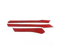 DFOF G Car Decoration Accessories Car Center Control Gear Shift Side Trim Decoration Cover for Mazda for MX-5 2016-2024 Soft Carbon Fiber Interior Decoration Strips(Red)