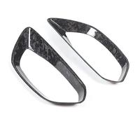 DFOF G Car Decoration Accessories for Chevy for Corvette for C8 for Stingray Z51 Z06 2020-2024 Carbon Fiber Car Seat Adjust Knob Cover Trim Interior Decoration Strips(Black-red)