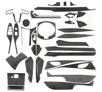 DFOF G Car Decoration Accessories for Mazda for MX-5 2016-2023 Soft Carbon Fiber Gear Shift Frame Window Lift Handle Bowl Cover Trim Interior Decoration Strips(Carbon Texture 14)