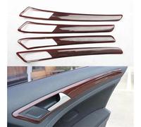 DFOF G Car Decoration Accessories for VW for Golf 7 2014-2018 Car Interior Door Handle Bowl Strips Trim Car Styling Molding 4pcs/Set Interior Decoration Strips(Wood Color)