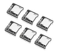 DFPlayer MP3 Mini Player Module AYWHP 6 Pieces TF U Disk DFPlayer Audio Voice Music Module Compatible with Arduino