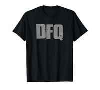 DFQ DON'T F'ING QUIT Bold Motivating Intense Workout T-Shirt
