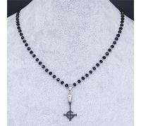 DFRIZ necklace pendant jewelry Ghost BC nameless Crystal Bead Necklace Ghoul band Pope emeritus symbol Mask grucifix Poster Jewelry