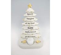 DFS Nan Christmas Tree With Flickering Tea Light Graveside Memorial Ornament Tribute