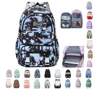 DFSDJEUW backpack womens Backpack Girls Boys Unisex Middle School Book Bags Large Capacity Shoulder Schoolbags Lightweight Junior High School College Students Schoolbag University Backpacks