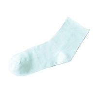 DFSDJEUW birthday presents for mum Socks Womens 1Pair Unisex Comfortable Color Cotton Sock Slippers Long Socks Thermal Non-Slip Sock Comfortable Walking Running Gifts for womens walking Mint Green