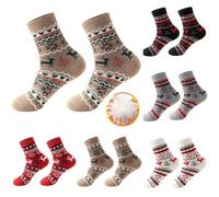 DFSDJEUW cool stuff under 10 pounds under 1 pound Thermal Socks for Women Girls Splicing Coral Velvet Winter Socks Floor Socks Warm Soft Fuzzy Thick Cozy Home Slipper Bed Ladies Socks thick socks men