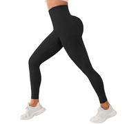 DFSDJEUW Cool Stuff Under 10 pounds Under 1 Pound Women Activewear Women's High Spring High Waist Hip Running Fitness Long Yoga Pants Yoga Leggings Thick Leggings for Women UK for Leggins Black