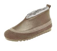 DFSDJEUW cowboy boots wide calf Wateroroofs Boots Women's Winter Keep Warm Plush Deer Prints Flat Round Toe Lazy Suede Shoes Wide Fit Shoes Warm Lined Chunky slip on women Khaki 4