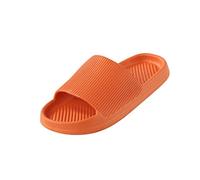 DFSDJEUW cushioned sliders womens Cloud Sliders for Women and Men Super Soft Shower Quick Drying Flip Flops Non-Slip Sandals Summer Beach Pool Pillow Slippers summer slippers women size 5 Orange 5