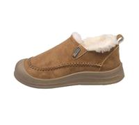 DFSDJEUW fluffy boots Wide Fit Waterproof Winter Walking Shoes Warm Lined Ankle Boot Comfortable Lace Up Low Heel Mid Booties Lightweight Non Slip Round Toe Snow Boot ankle snow boots women Khaki 4.5
