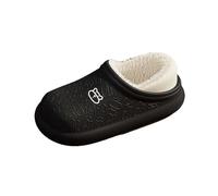 DFSDJEUW indoor slippers women Slider Slippers Women Men'sCasual EVA Stomping Feeling Flat Bottom Women's Men's Fashion Men's Warm Wide Fit cosy feet slipper for womens Black 6