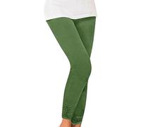 DFSDJEUW Lightning .Deals of The Day Today Sale Yoga Leggings for Women UK Fashionable Fall and Winter Stretch Pleated Bottoming Pants Leggings Tight Elastic Ladies Bottoming Pants Yoga Leggings