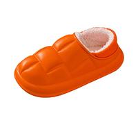 DFSDJEUW memory foam slippers House Slippers for Women 2022 New Net Red Cotton Autumn Winter Bag Heel Outer Wear Plus Velvet Home Indoor Thick Bottom fluffy womenss slipper C 4.5