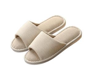 DFSDJEUW mule slippers for women Ladies' Slippers Comfort Warm Wide Fit Memory Foam Fluffy Home Sliders Indoor Slipper Women Faux Fur Lined Non Slip Open Toe House Shoes ladies slip on D 4