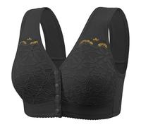 DFSDJEUW My Orders UK Non Wired Bras for Women UK Bras for Women Adjustable Strap Full Coverage Up Bras Comfortable No Underwire Wireless Bras Padded Women's Bras Black