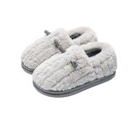 DFSDJEUW stitch slippers House Slippers for Women Cute Cotton For Women Winter Plush Warm Monkey Indoor Home Men's Winter Heel Cotton Shoes Men Wide Fit Anti-Slip Shoes Memory Foam Grey 6