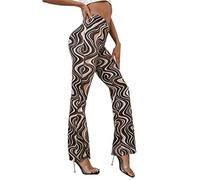 DFSDJEUW Try Before You Buy Sports Leggings Women Women's Water Yoga Casual Pants Flared Pants Fitness Yoga Pants Seamless Leggings Black Leggings for Workout Tummy Control Leggings