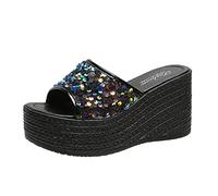 DFSDJEUW try before you buy womens shoes Walking Sandals for Women Uk Open Toe Walking Shoes Lightweight Arch Support Wedge Comfortable Casual Orthopedic Sandal clearance.sale items Multicolor 5