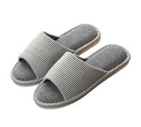DFSDJEUW warm slippers for women Ladies' Slippers Comfort Warm Wide Fit Memory Foam Fluffy Home Sliders Indoor Slipper Women Faux Fur Lined Non Slip Open Toe House Shoes home for Navy 4