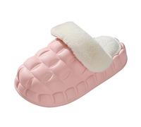 DFSDJEUW wide fitting slippers Travel Slippers Women Couple Women's Winter Indoor Home Detachable Interior In Thick Bottom Non Cotton Wide Fit arch support slipper for womens uk Pink 5.5