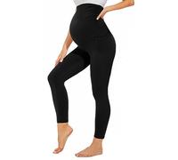 DFSDJEUW Womens Black Leggings 23.04.23 Nine Pocket Maternity Pants High Waist Slim Belly Pants Sports Fitness Maternity Yoga Pants Tummy Control Leggings Exercise Leggings for Women UK