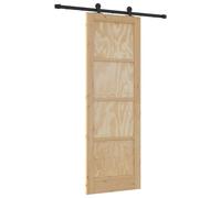 DFSQWRTYG Sliding Door, Orkdal Interior Room Divider, Solid Pine | Quiet Smooth Mechanism, Space-Saving Design, Modern Home Decor