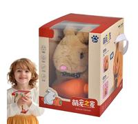 Dfstvup 2025 New AI Robotic Dog, Robot Dog That Act Like Real Dogs, Interactive Stuffed Robotic Animal Toy, Cute Robots Dog Toys Can Walking And Barking for Adults Kids