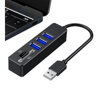 Dfstvup USB Hub For Laptop - Portable High-Speed Laptop USB Port Expander | Efficient Computers Splitter, Computers & Accessories For Christmas Or Valentine's Day