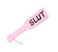 DFsucces Spanking Paddle,Adult BDSM Whip,Slut-Pink