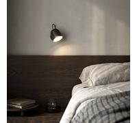DFTP by Nordlux Angle wall light, with toggle switch, black