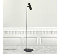 Nordlux Dftp Mib 6 Tiltable Indoor Living Dining Metal Floor Lamp In Black (H) 141Cm