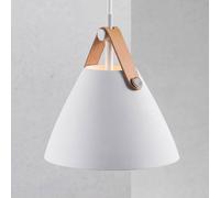 DFTP by Nordlux Strap hanging light, 16.5 cm diameter, white