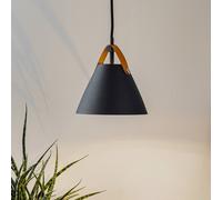 DFTP by Nordlux Strap pendant light, Ø 16.5 cm, black