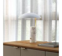 DFTP by Nordlux Table lamp Mademoiselles, marble base, white