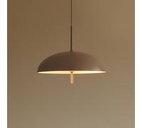 DFTP by Nordlux Versale pendant light, brown, Ø 35 cm, metal, 2 x E27
