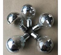 DFTRIF BA15D shadowless bulb surgical bulb BA15D medical shadowless bulb side-emitting bulb Plug-in 15MM lamp holder 24V 25W 5PCS