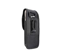DFV mobile - Nylon Belt Holster with Metal Clip and Card Holder for Nokia 3210 (2024) - Black