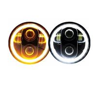 Dfvajwc Halogen Headlamp Headlight For Rocket Iii 3 Speed Triple Street 5 3/4" Headlamp 2PCS .75 Inch Headlight Projector(2 PCS Chome)