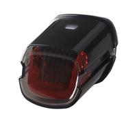Dfvajwc Motorbike Headlights DOT Emark Approved Rear Brake Light Motorcycle LED Taillight For Sportster XL883 XL1200 Softail Touring Road Tail Lamp Motorcycle Headlamp(03 black)