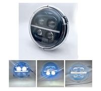 Dfvajwc Motorbike Headlights Rebel 300/500 Motorcycle Front LED Headlight Headlamp Assembly For REBEL500 REBEL300 CM500 CMX500 CMX300 CM300 2020 2021 Motorcycle Headlamp(1piece CMX300)