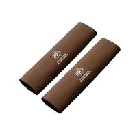 DFVBNH Car Seat Belt Pads for MG Mulan 2022 2023, Seat Belt Pad Cover Seat Belt Covers Seat Belt Shoulder Strap Covers Harness Pad Comfort Soft Kids and Adults Accessories,Brown