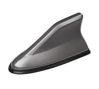DFVBNH Car Shark Fin Aerial Antenna for Opel Vivaro 2019-2023, Roof Shark Fin Antenna Cover Radio Signal Aerials AM/FM Enhanced Signal Modification Replacement Accessories,Metallic